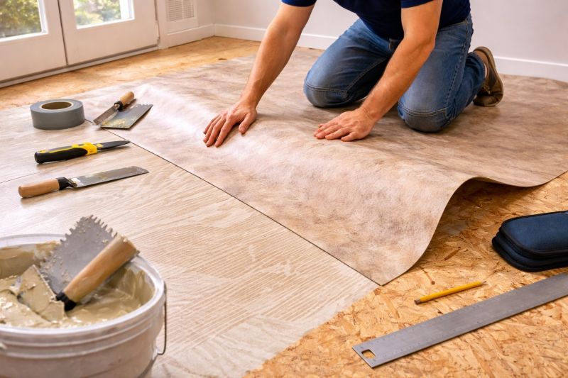Sheet Linoleum Installation in Denver, CO