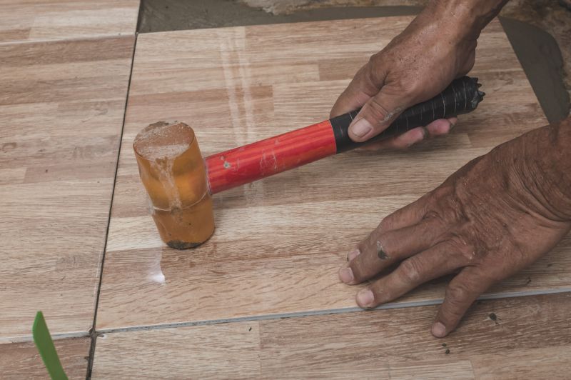 Rubber Floor Installation