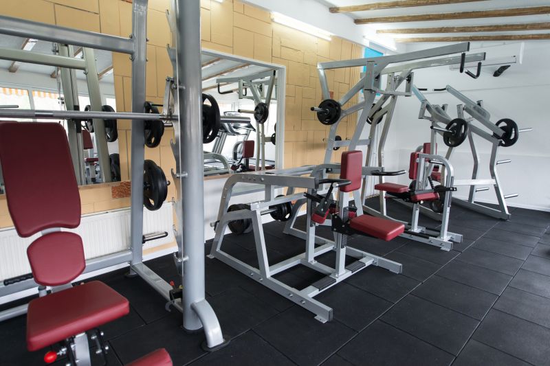 Indoor Rubber Flooring Setup