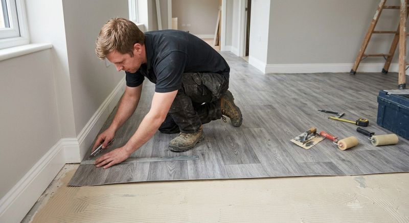 Sheet Vinyl Installation in Fairfax County, VA